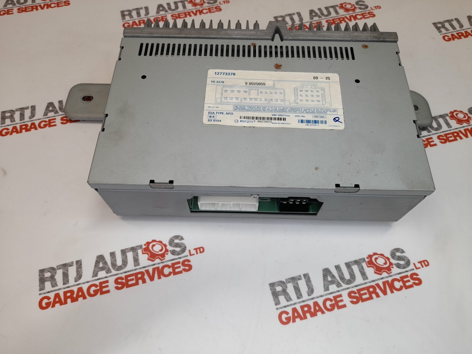 Saab 9-3 93 From 2007 Stereo Amplifier Convertible Cabriolet 12773378