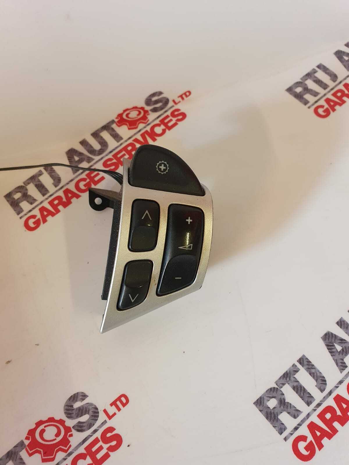 SAAB 93 9-3 2007 - 2011 STEERING WHEEL SWITCHES SENTRONIC PADDLE CHROME 12764169