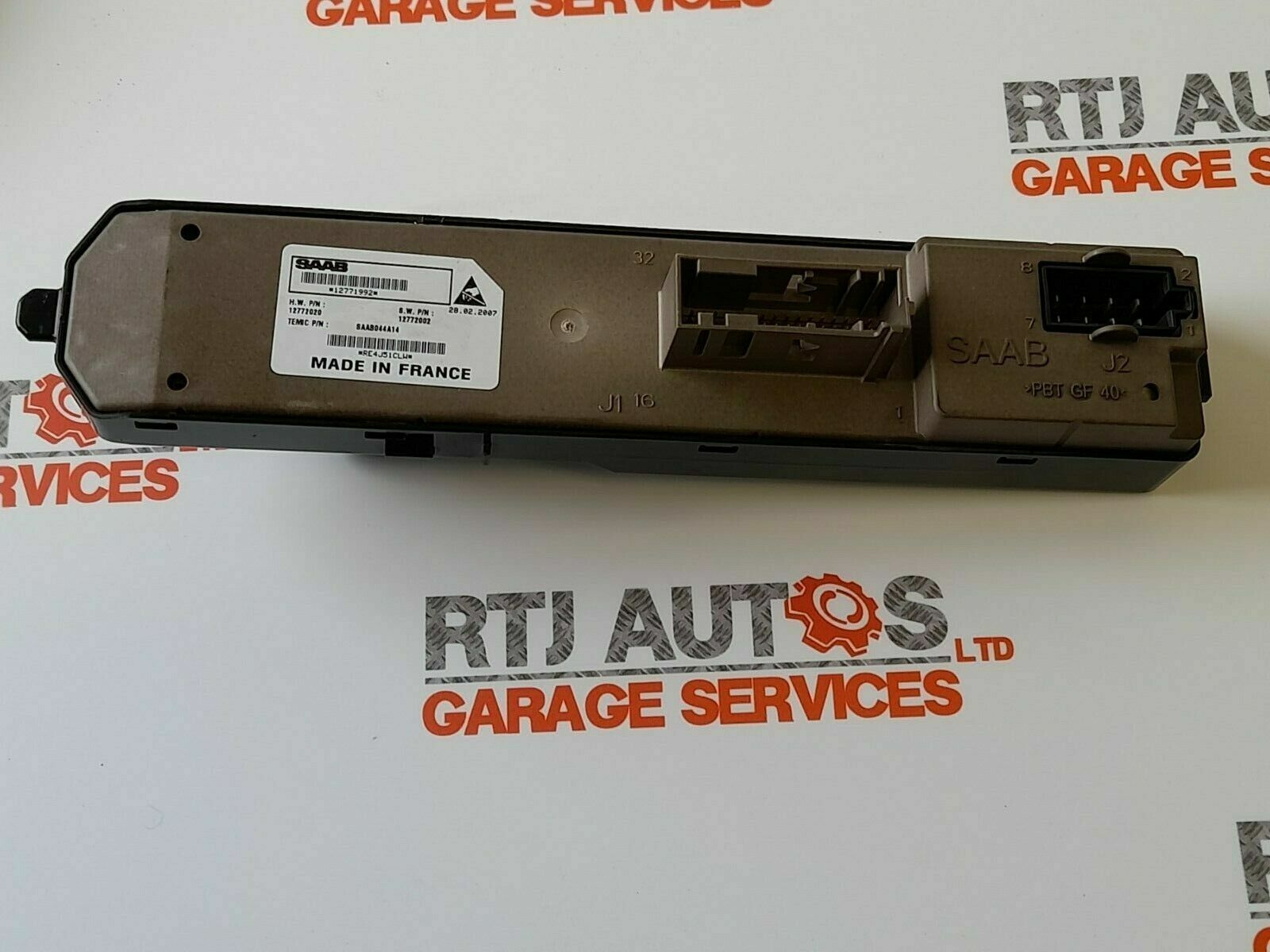Saab 9-3 Offside Driver Rear Window Switch (No Anti Pinch) 12771992 (From 2007)