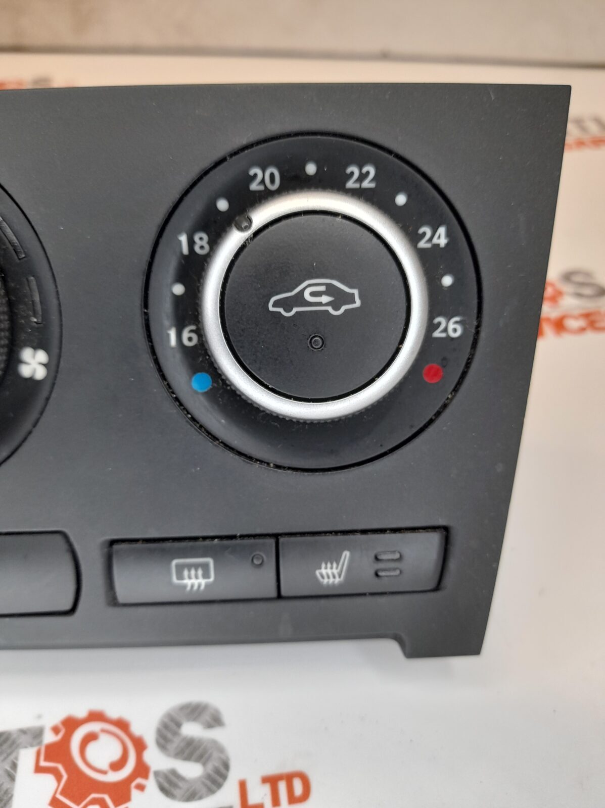 SAAB 9-3 93 ACC Heater Climate Control Panel A/C 12772892 + Heated Seats 07-12