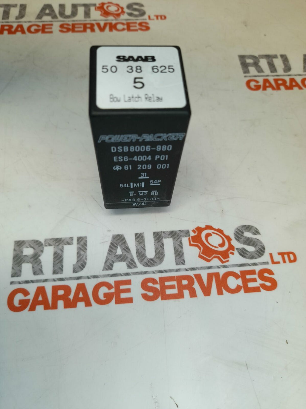 Saab 93 9-3 CV Window Relay Set 5038583 5038591 5038609 5038617 5038625
