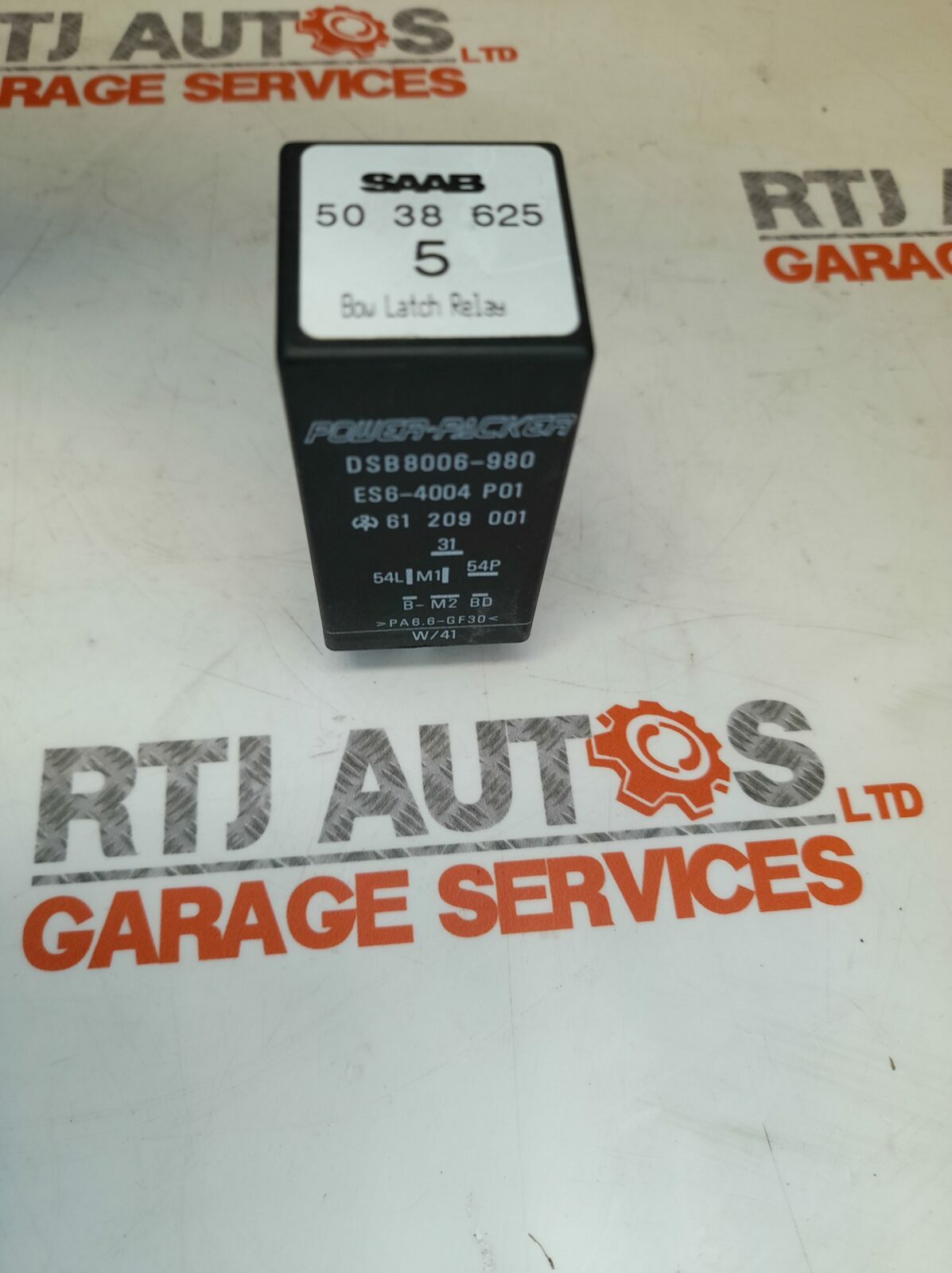 Saab 93 9-3 CV Window Relay Set 5038583 5038591 5038609 5038617 5038625
