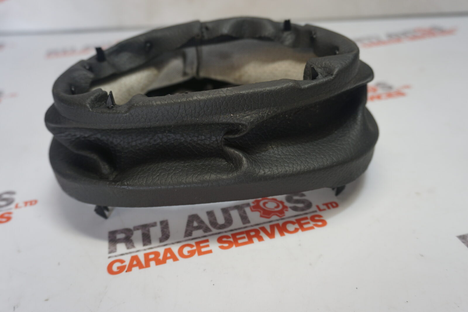 Saab 9-3 05-12 Steering Wheel Column Cover Leather Surround 12805634