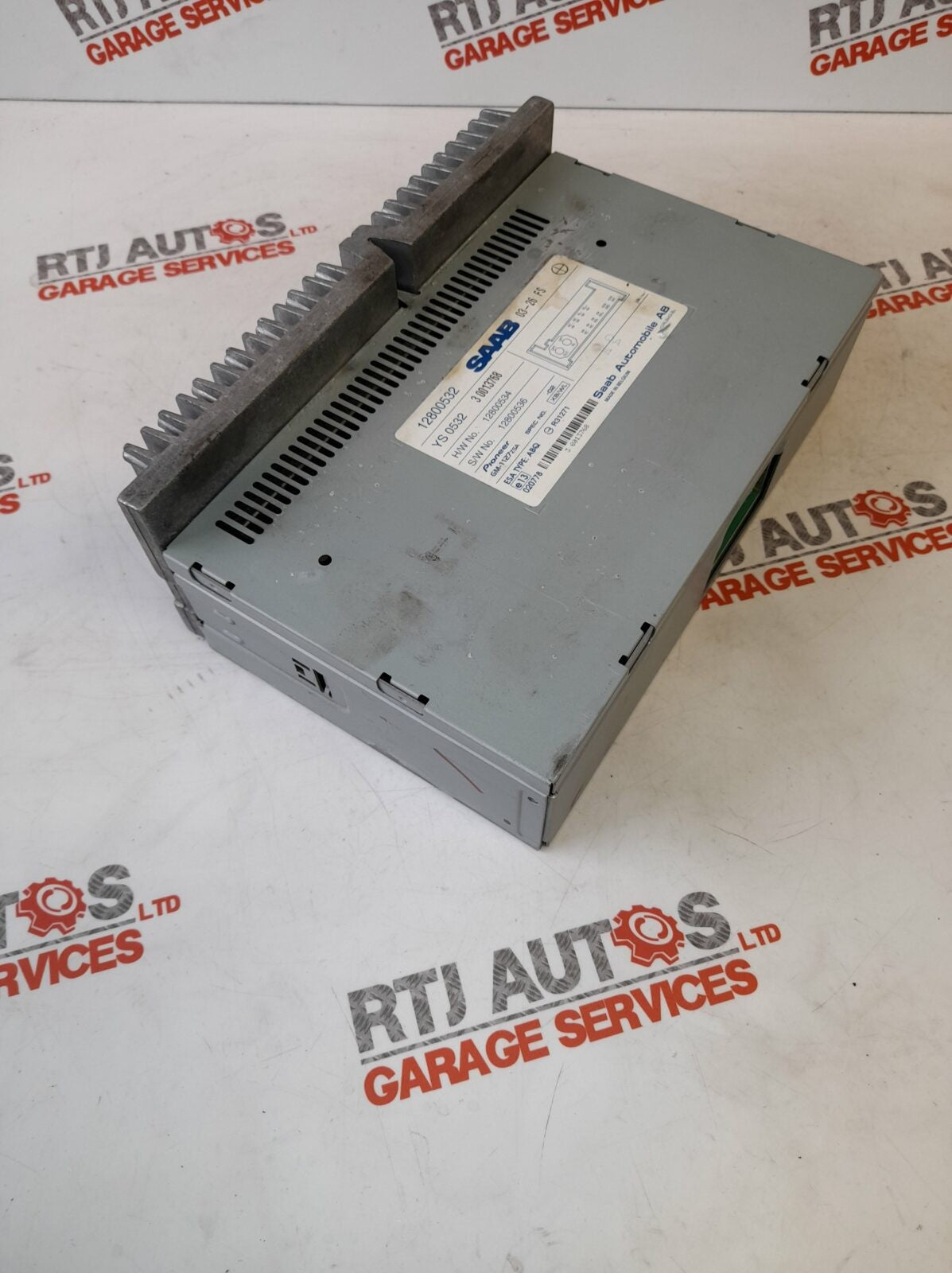 Saab 93 9-3 2003 to 2005 4D CV Booster Stereo Amplifier 12800532