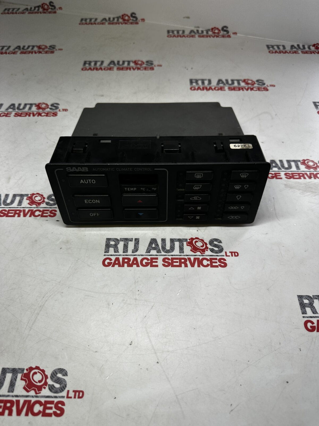 Saab 9000 94-98 A/C Heater Climate Control Panel 4383790