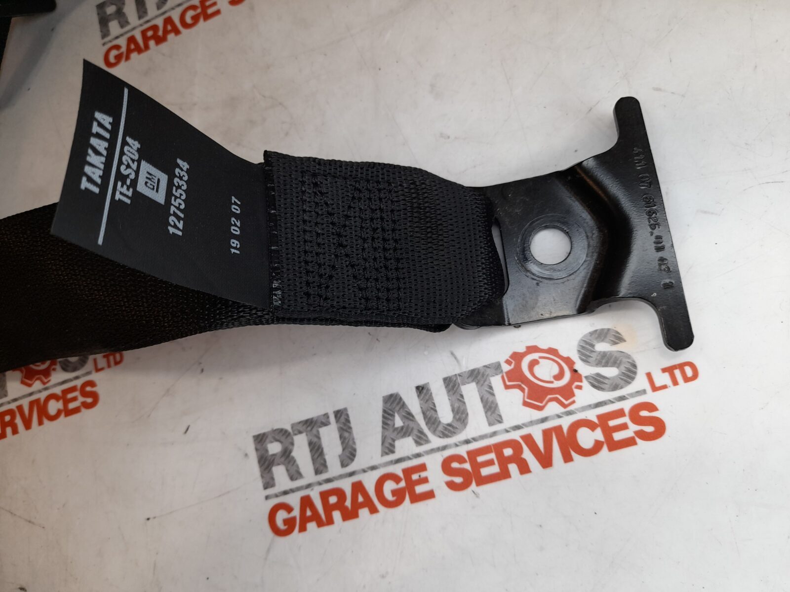 Saab 93 9-3 From 2006 5D O/S Rear Seatbelt 12755334