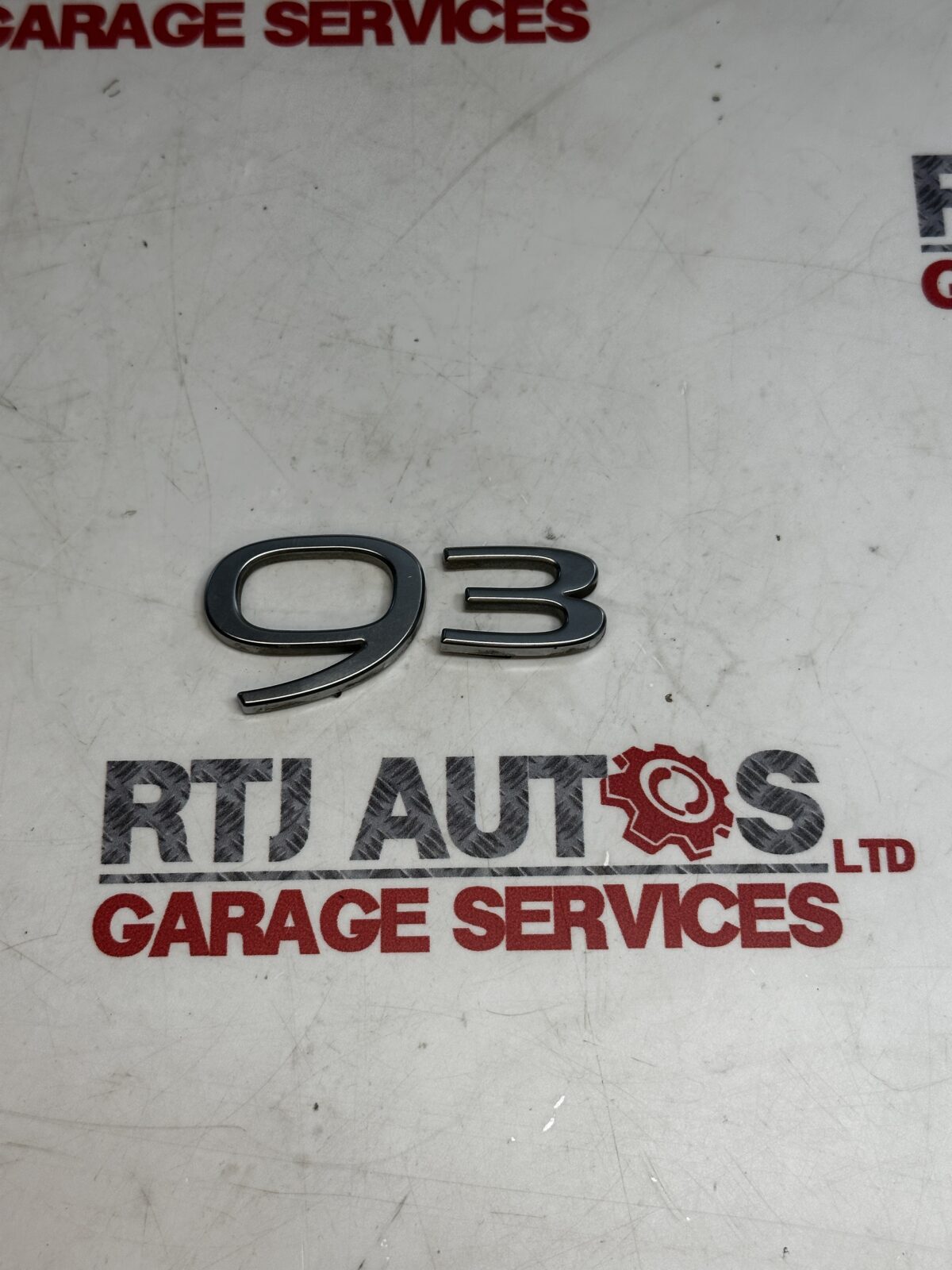 Saab 93 9-3 2010-2012 (93) Boot Badge (Used)