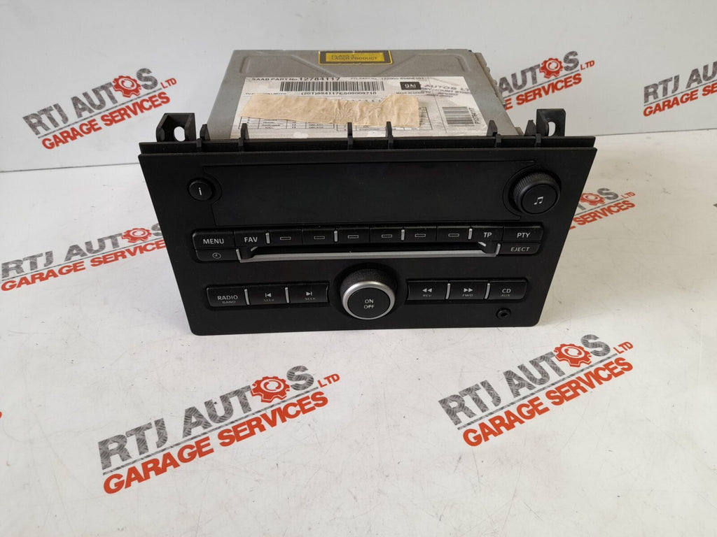 SAAB 93 9-3 2007-2011 Radio Stereo CD player Head Unit 12784117