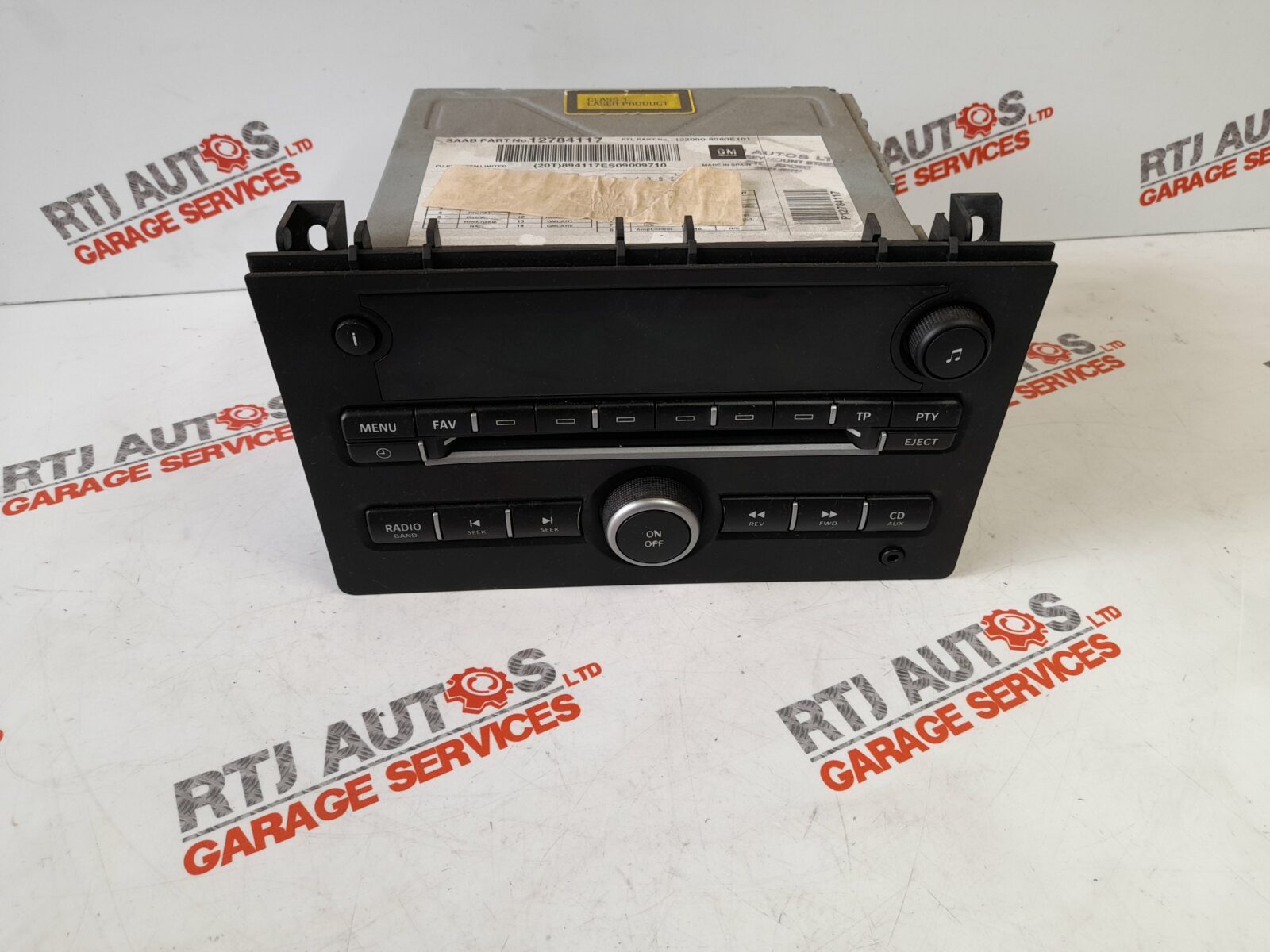 SAAB 93 9-3 2007-2011 Radio Stereo CD player Head Unit 12784117