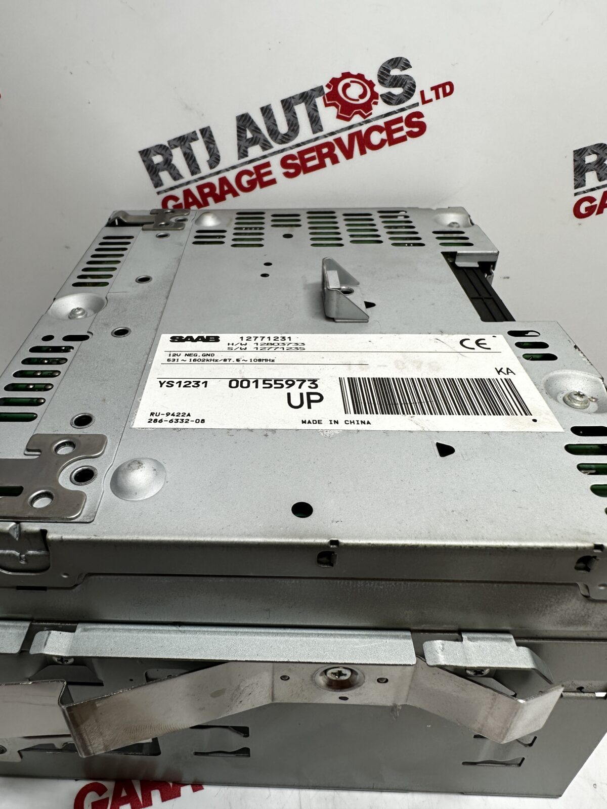 SAAB 93 9-3 Stereo Head Control Unit Module 12771231