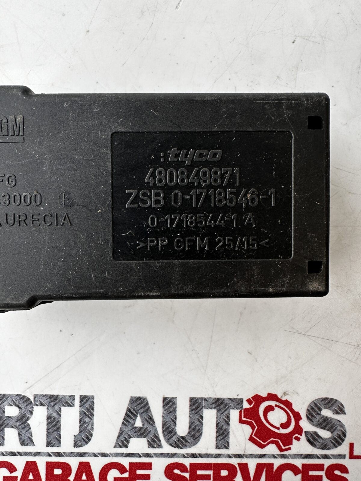 SAAB 93 9-3 CV (04-11) FRONT SEAT RELAY 12761504 480849871
