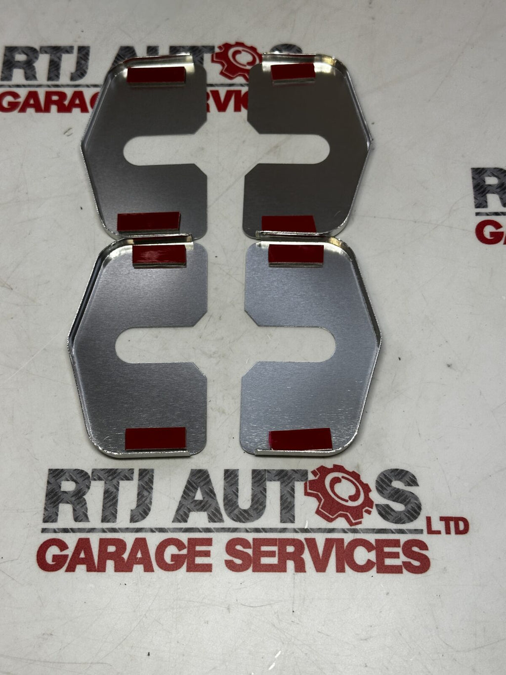 Saab 9-5 Saloon Estate New Door Striker Plate Covers X4 Chrome