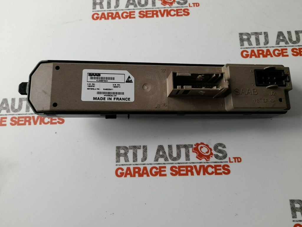 Saab 93 9-3 CV Nearside Front Window Switch Pack w/Finger Protection 12805704