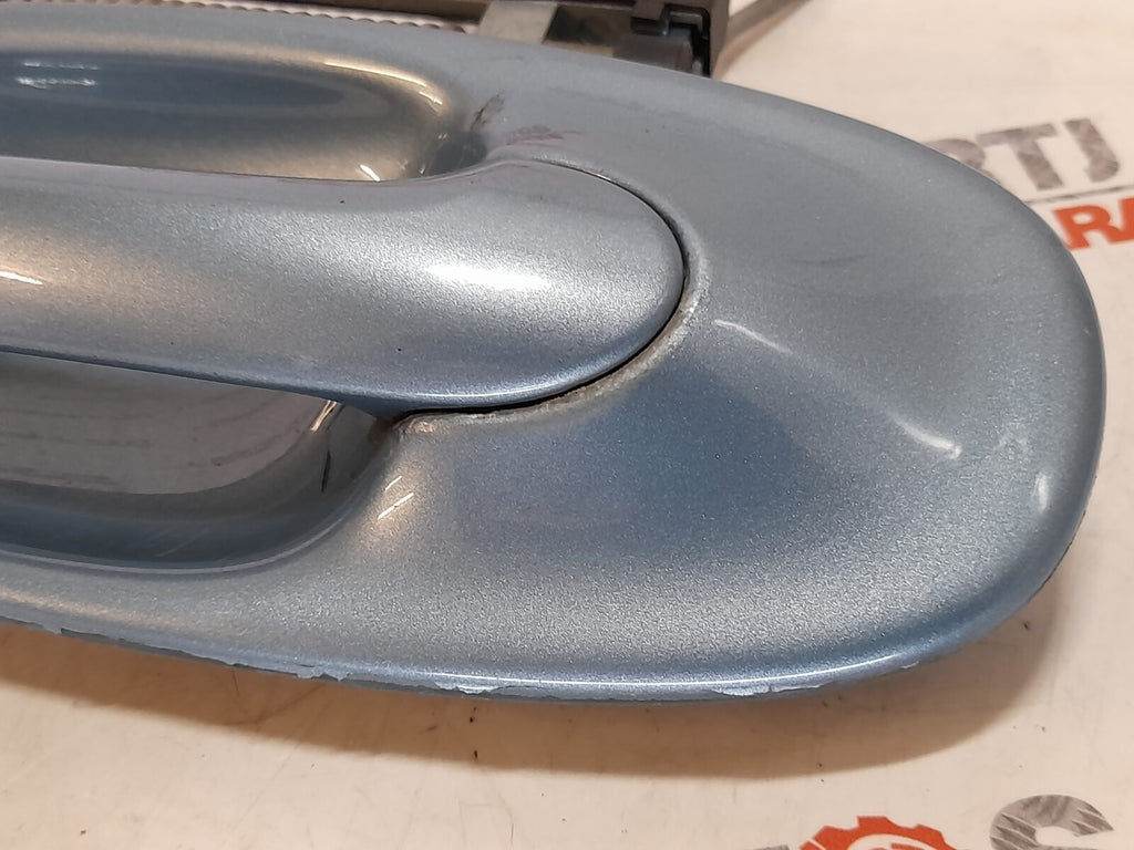 Saab 93 9-3 2007 N/S Rear Outside Door Handle Ice Blue Metallic 304 12768275