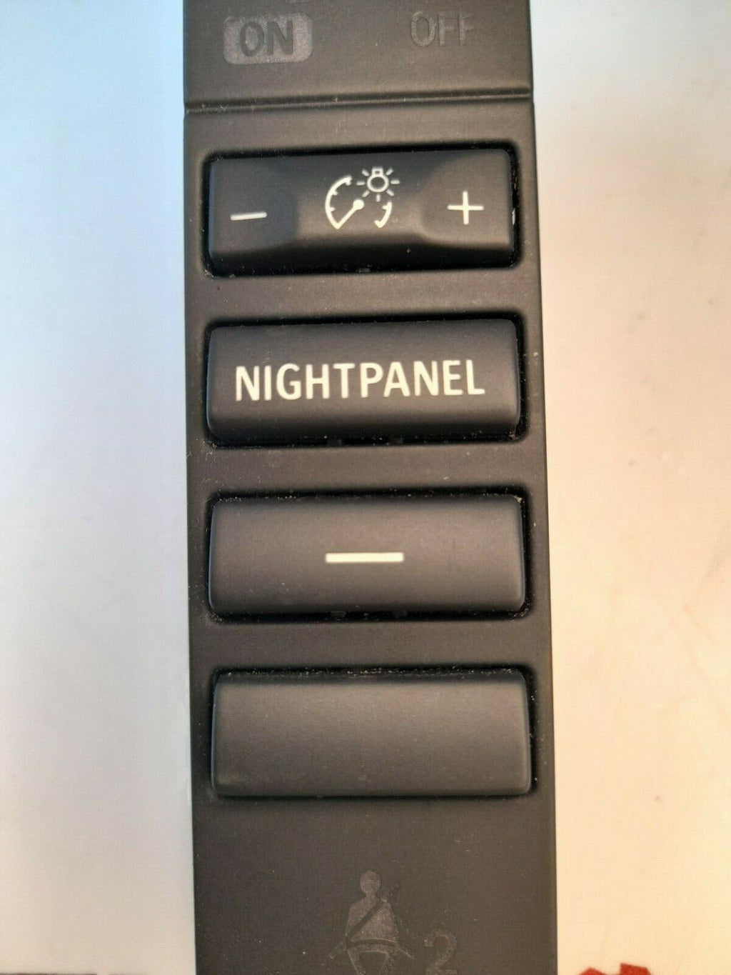 SAAB 93 9-3 2010 DASH NIGHTPANEL SWITCH 4D 5D Manual 12842197
