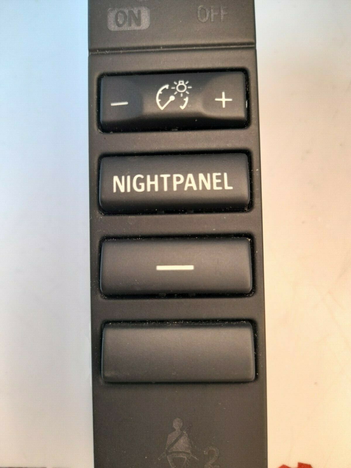 SAAB 93 9-3 2010 DASH NIGHTPANEL SWITCH 4D 5D Manual 12842197