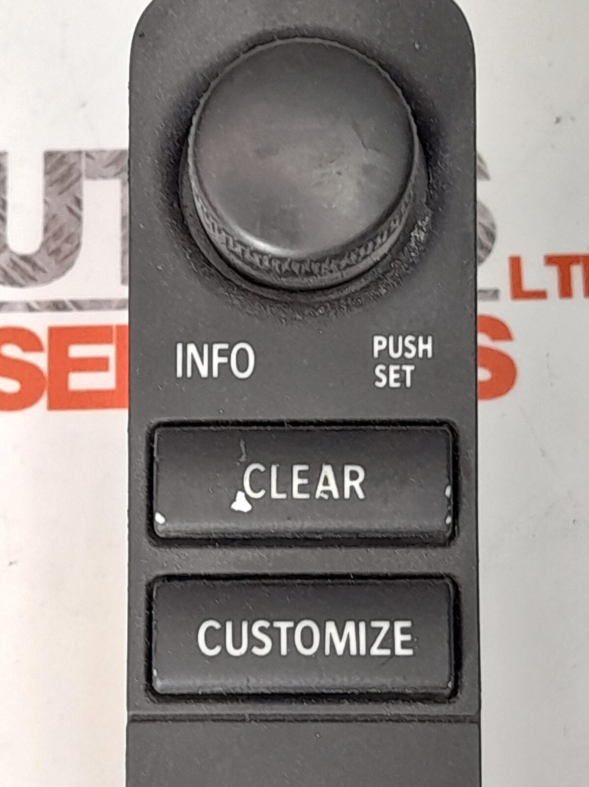 SAAB 9-3 2006 Dash Night Panel ESP Control Switch 12792588