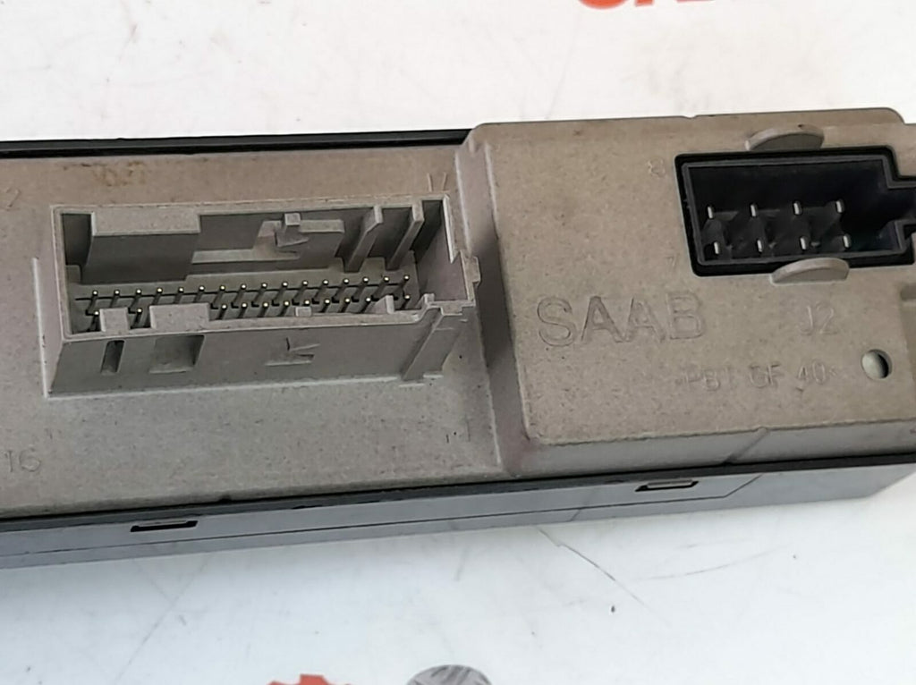 Saab 93 9-3 Passenger Nearside Front Switch Pack w/o Finger Protection 12772064