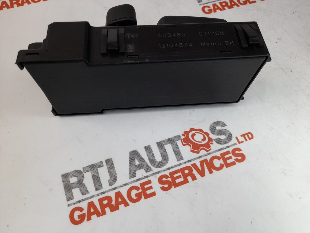 Saab 93 9-3 From 2004 Electric Adjustable Seat Switch 13104874