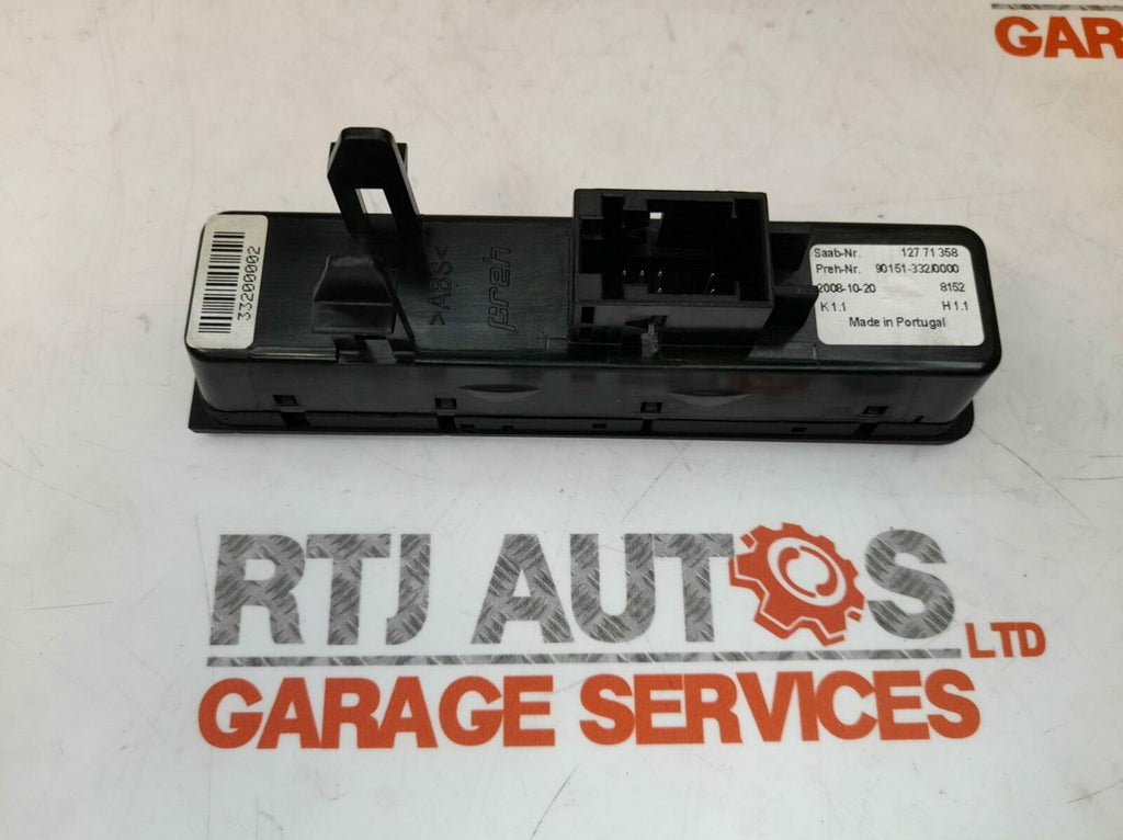 SAAB 93 9-3 Dash Night Panel Switch Button 12771358