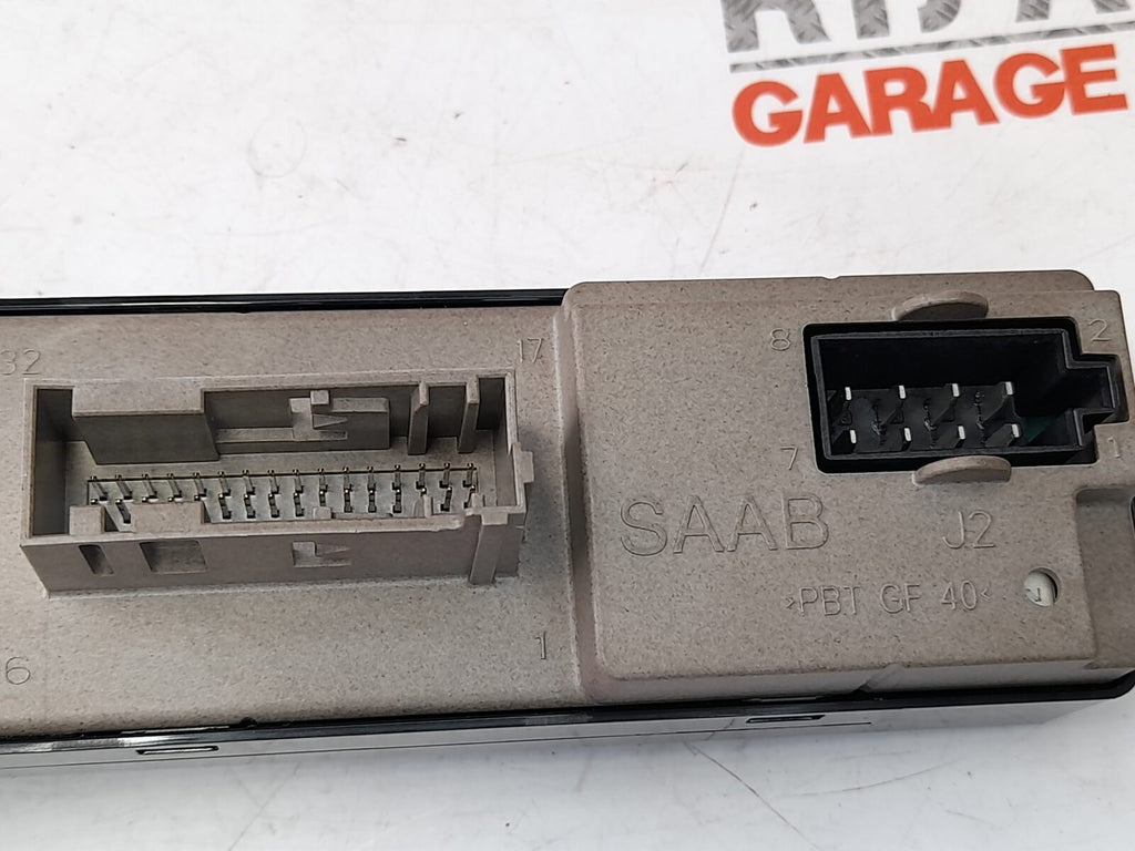 Saab 93 9-3 CV Nearside Front Window Switch Pack w/Finger Protection 12772016