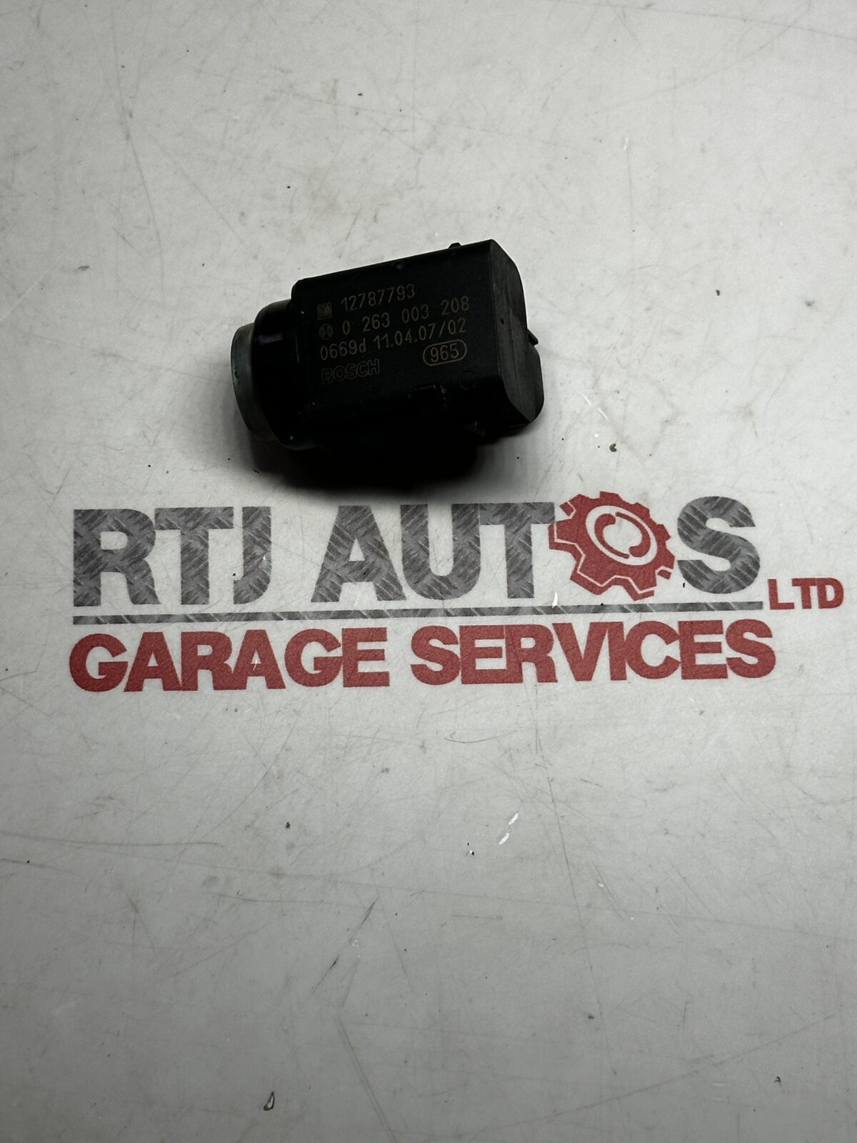 Saab 9-3 93 (03-10) Parking Assistance Sensor 12787793 / 93172012 x1 Ice Blue...