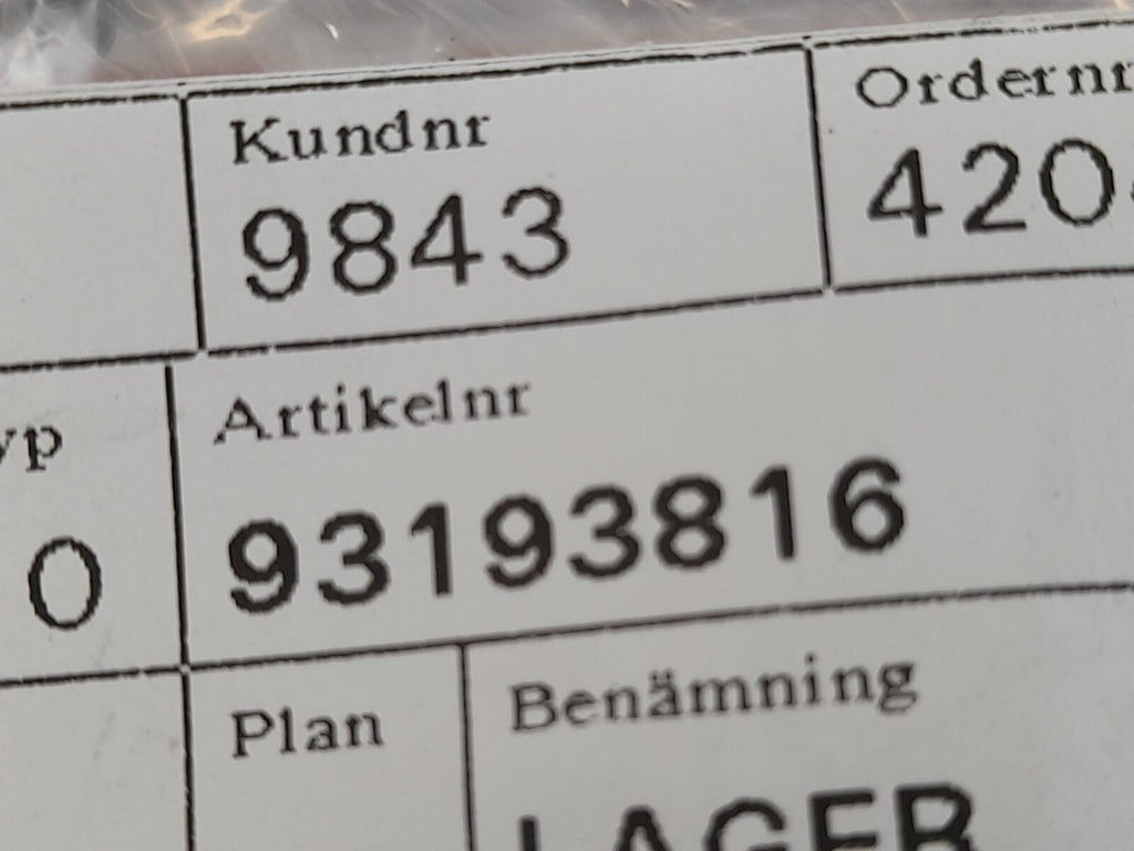 Saab 93 9-3 From 2008 With All Wheel Drive (XWD) Stabilizer Bar Bearing 93193816