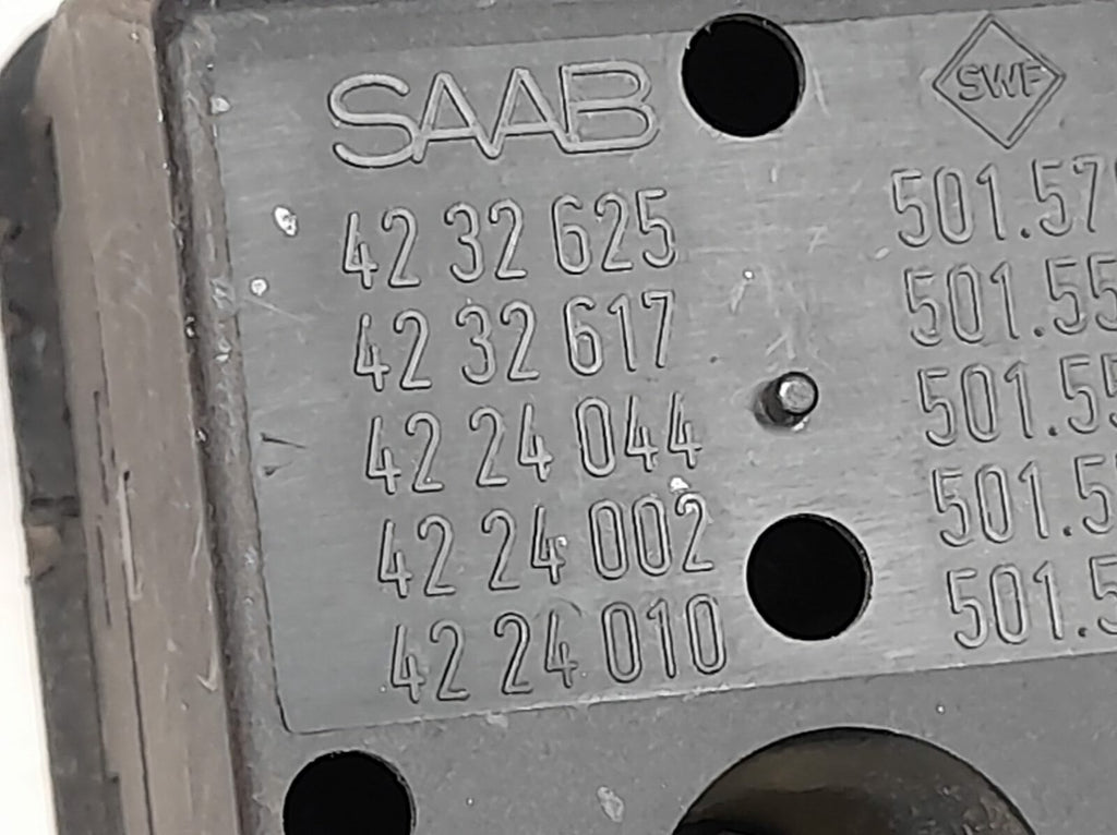 SAAB 900 CV Window Roof Control Switch Pack 4224044 Black
