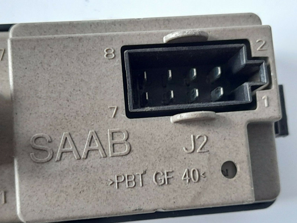Saab 93 9-3 CV Nearside Front Window Switch Pack w/Finger Protection 12805704