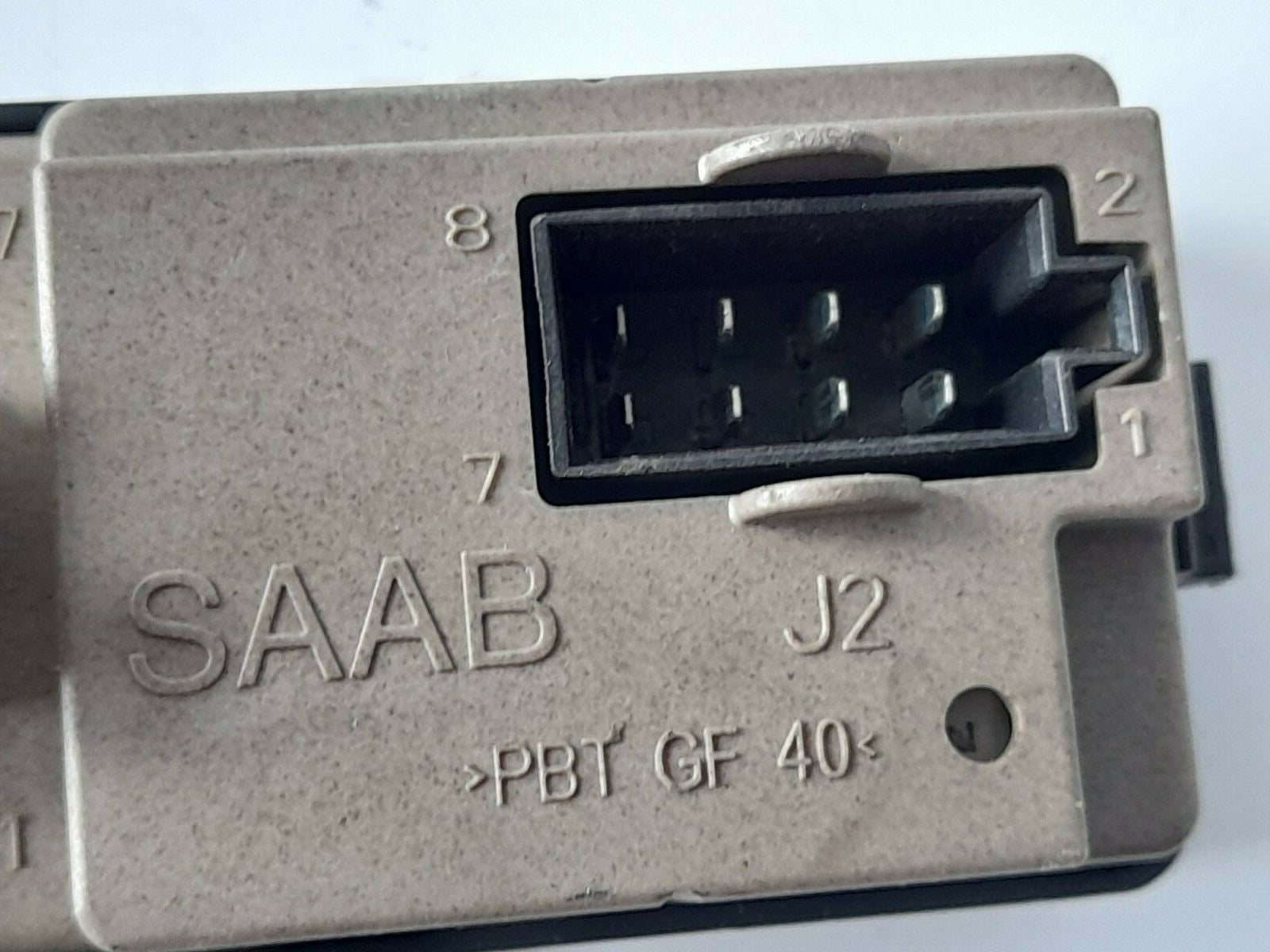 Saab 93 9-3 CV Nearside Front Window Switch Pack w/Finger Protection 12805704