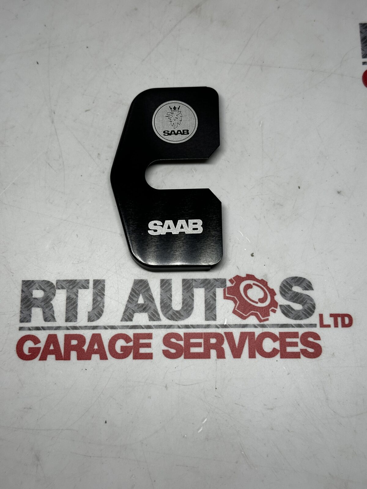 Saab 9-5 Saloon Estate New Door Striker Plate Covers X4 Black