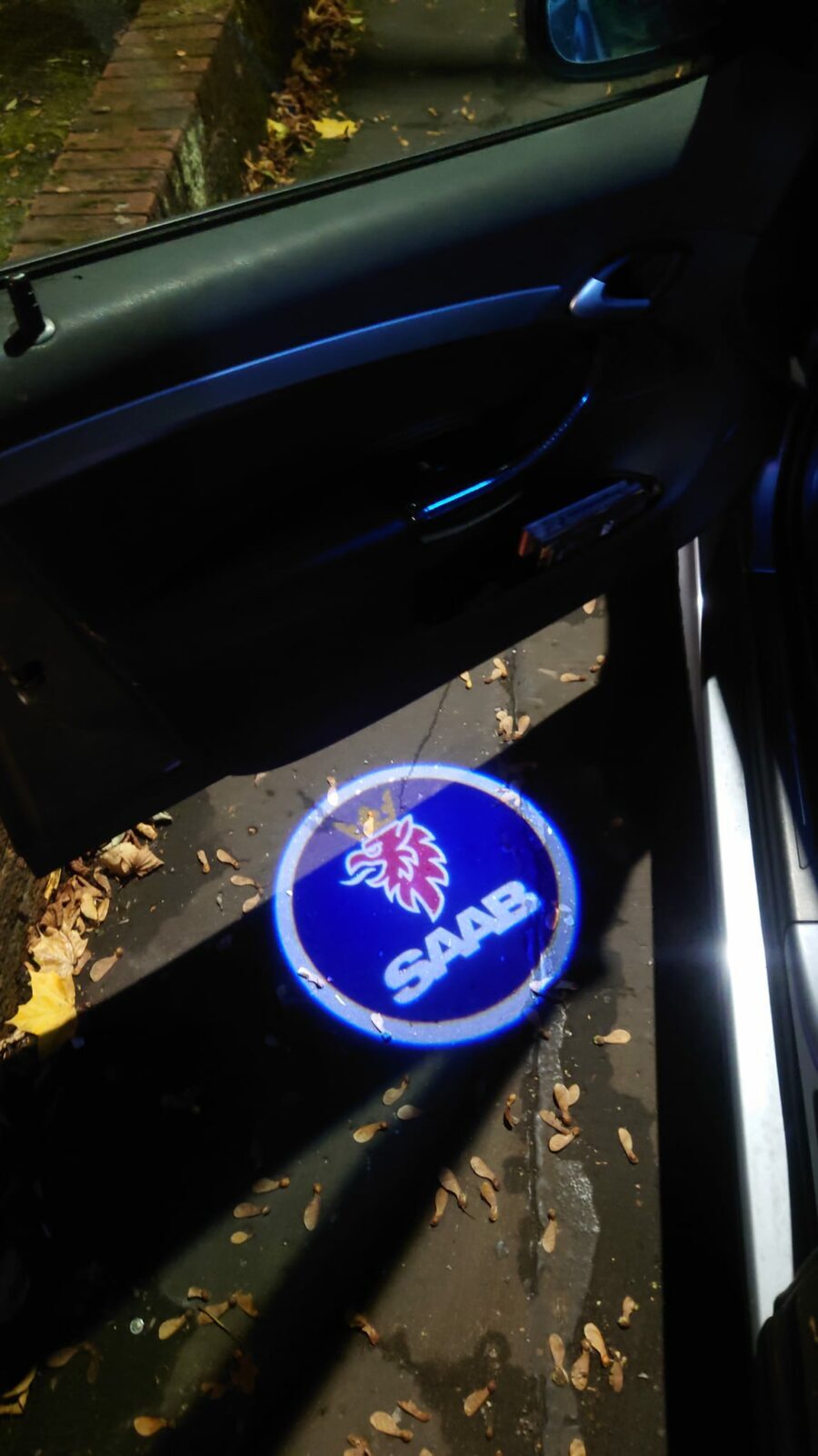 Saab 9-3 9-5 Laser Projector Door LED Courtesy Puddle Lights 12787007