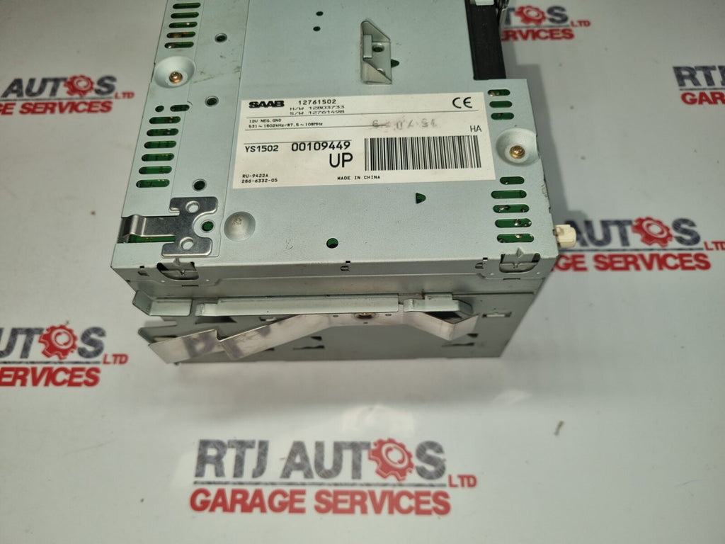 SAAB 93 9-3 EHU Stereo Head Unit Control Module 12761502
