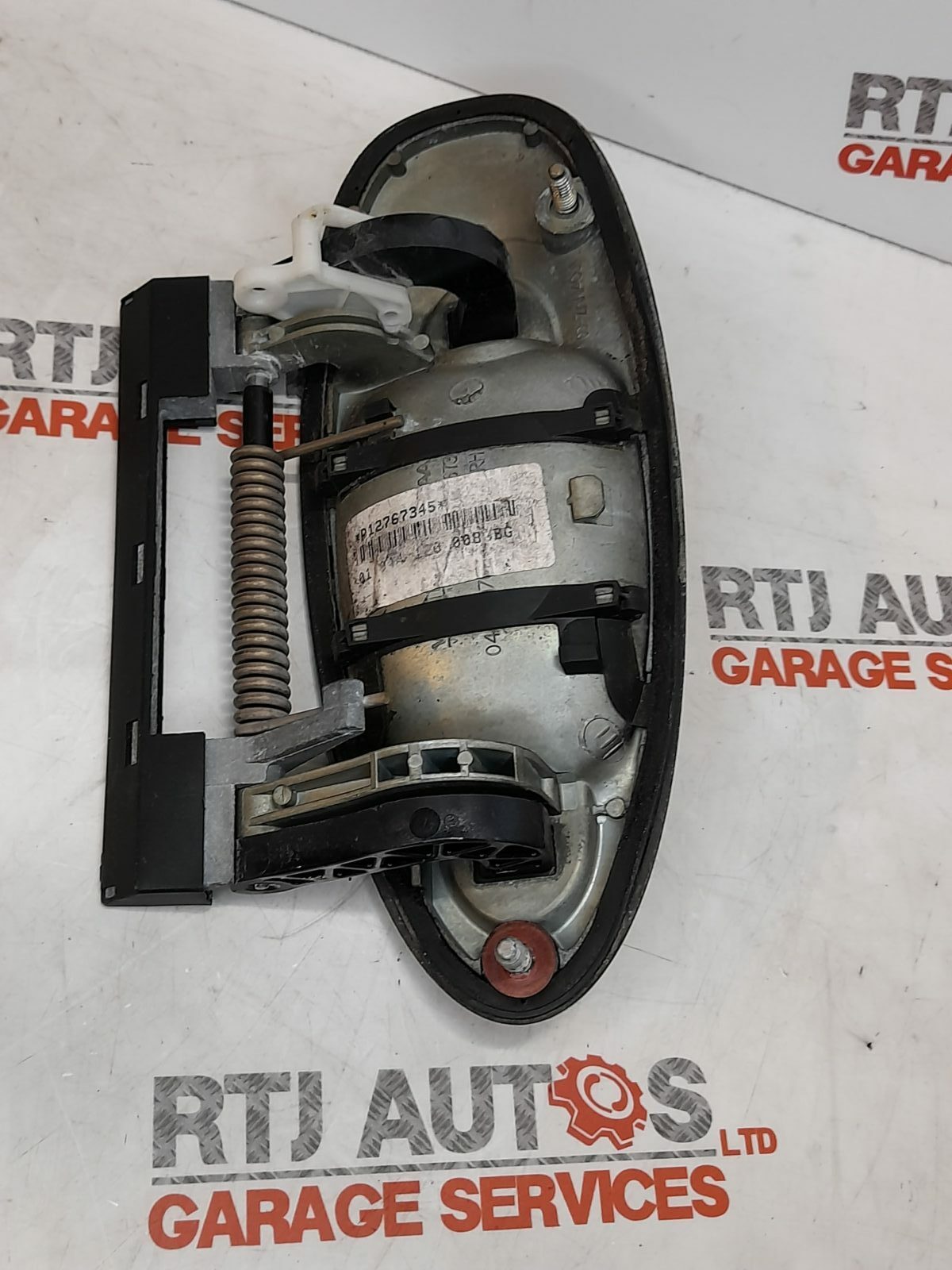 Saab 93 9-3 O/S Outside Door Handle Jet Black Metallic 298 12767345
