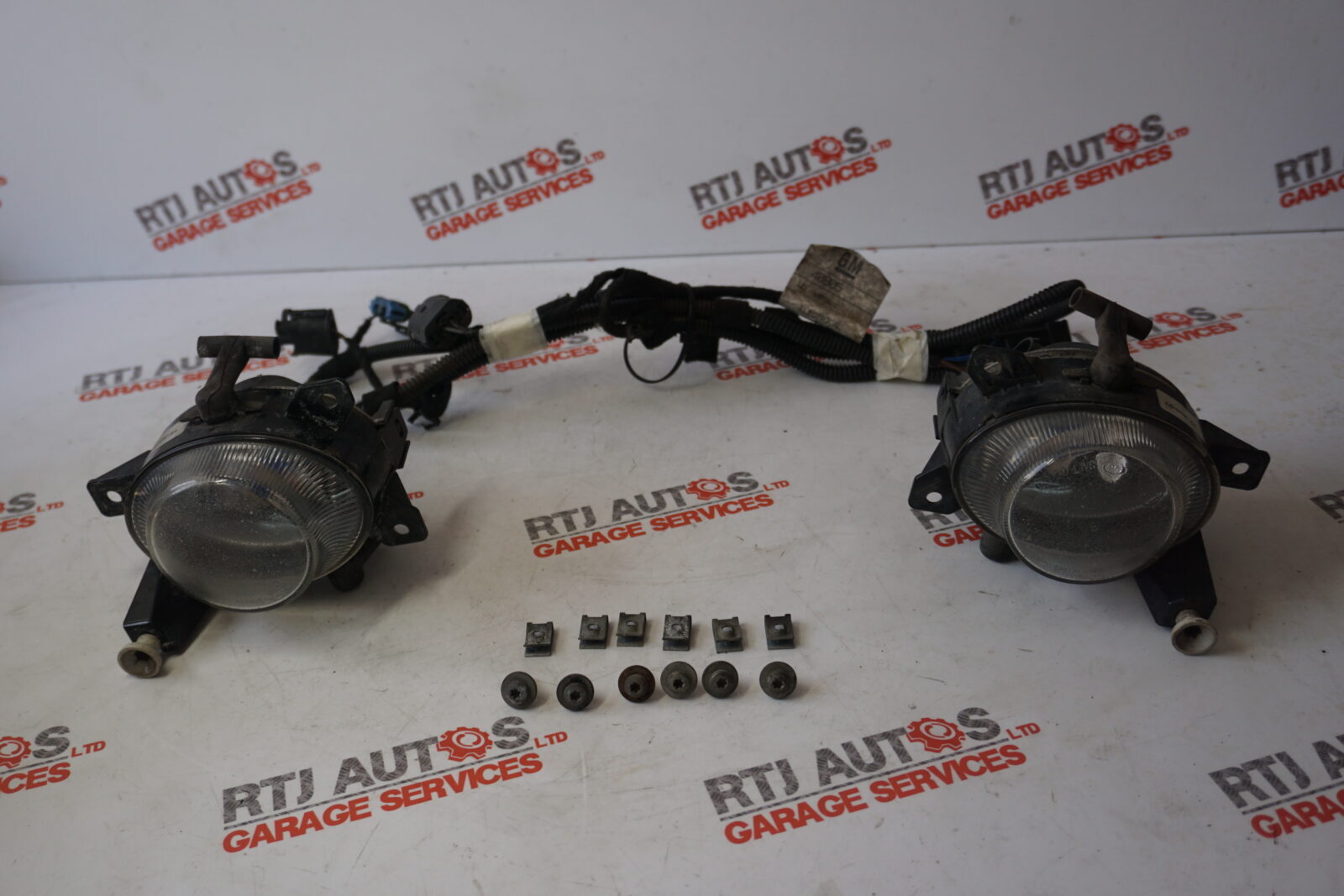Saab 9-3 Facelift 08-Onwards Front Fog Light Addon Genuine Saab Parts Kit