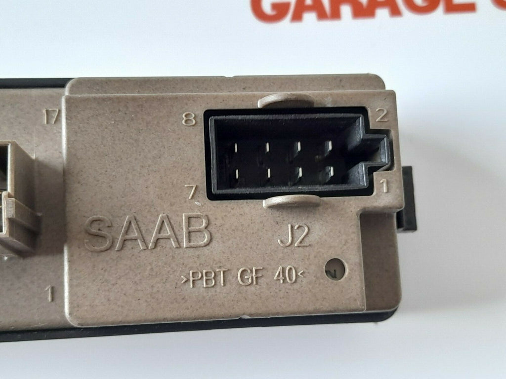 Saab 9-3 Nearside Rear Window Switch (No Anti Pinch) 12764033 (2006)