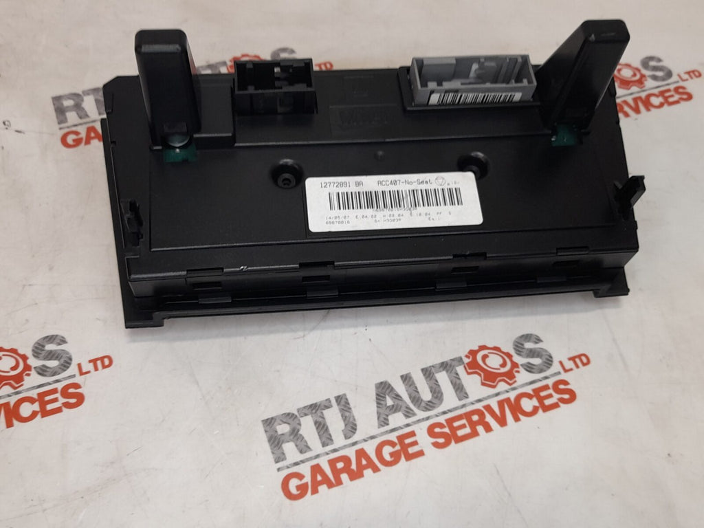 SAAB 9-3 93 2007 - 2011 ACC climate control heater panel 12772891