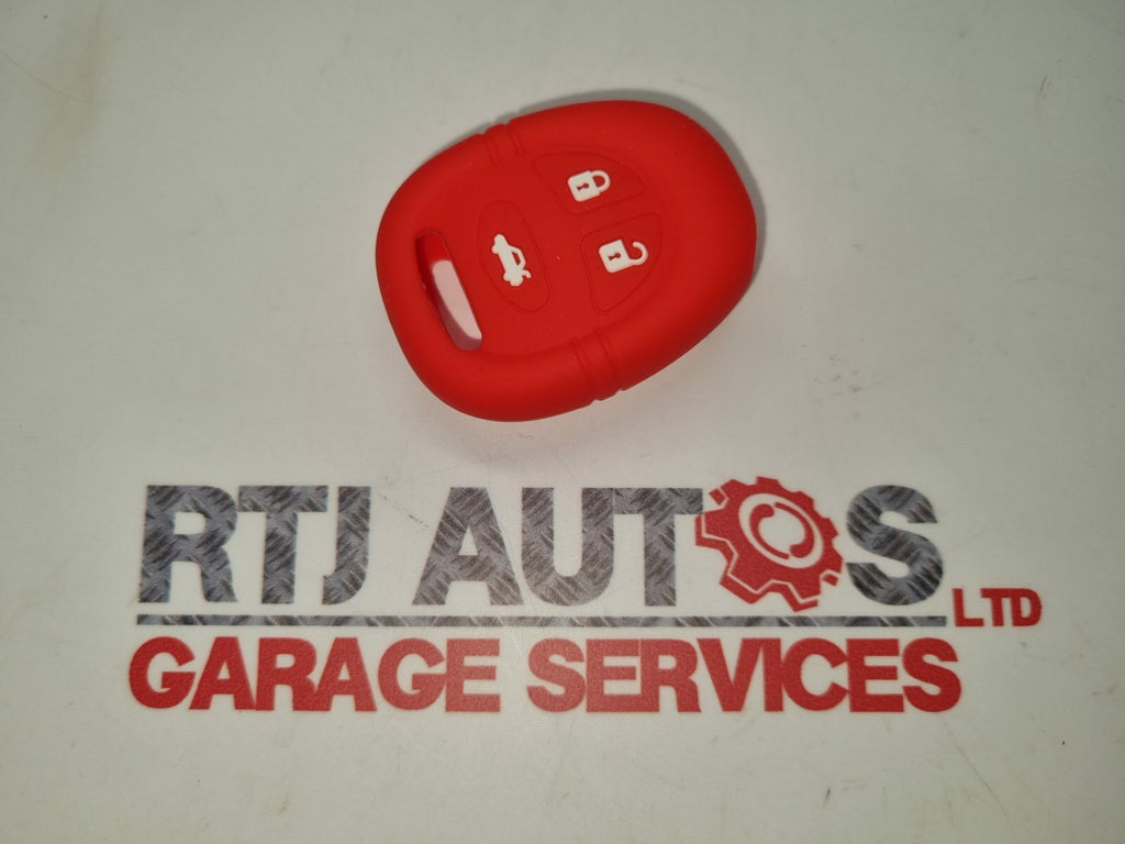 SAAB 9-5 95 98-10 9-3 93 01-03 Red Silicone Key Fob Case Cover