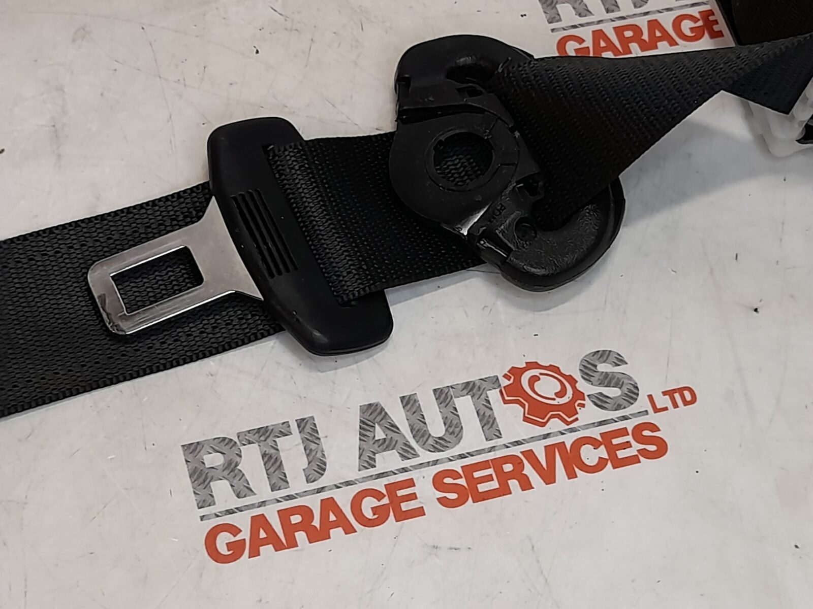 Saab 93 9-3 From 2005 Saloon Rear Seatbelt 12757686