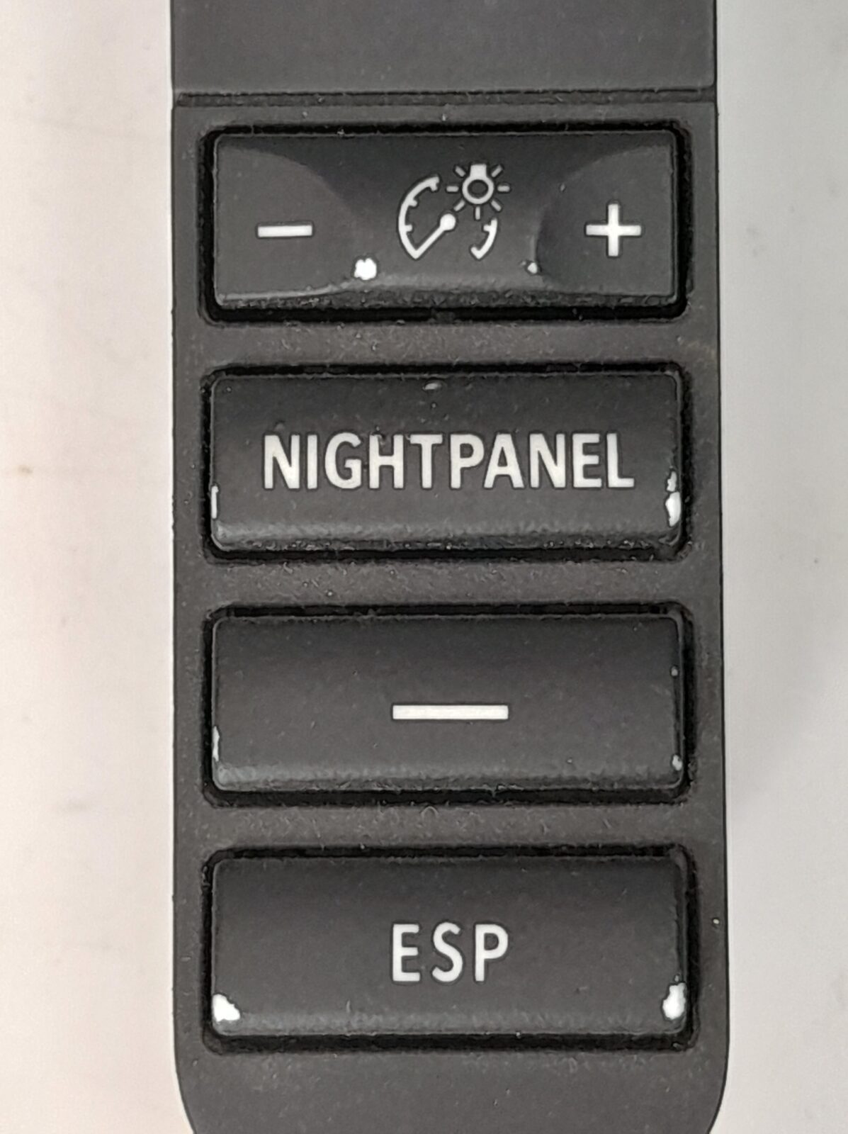 SAAB 9-3 2006 Dash Night Panel ESP Control Switch 12792588