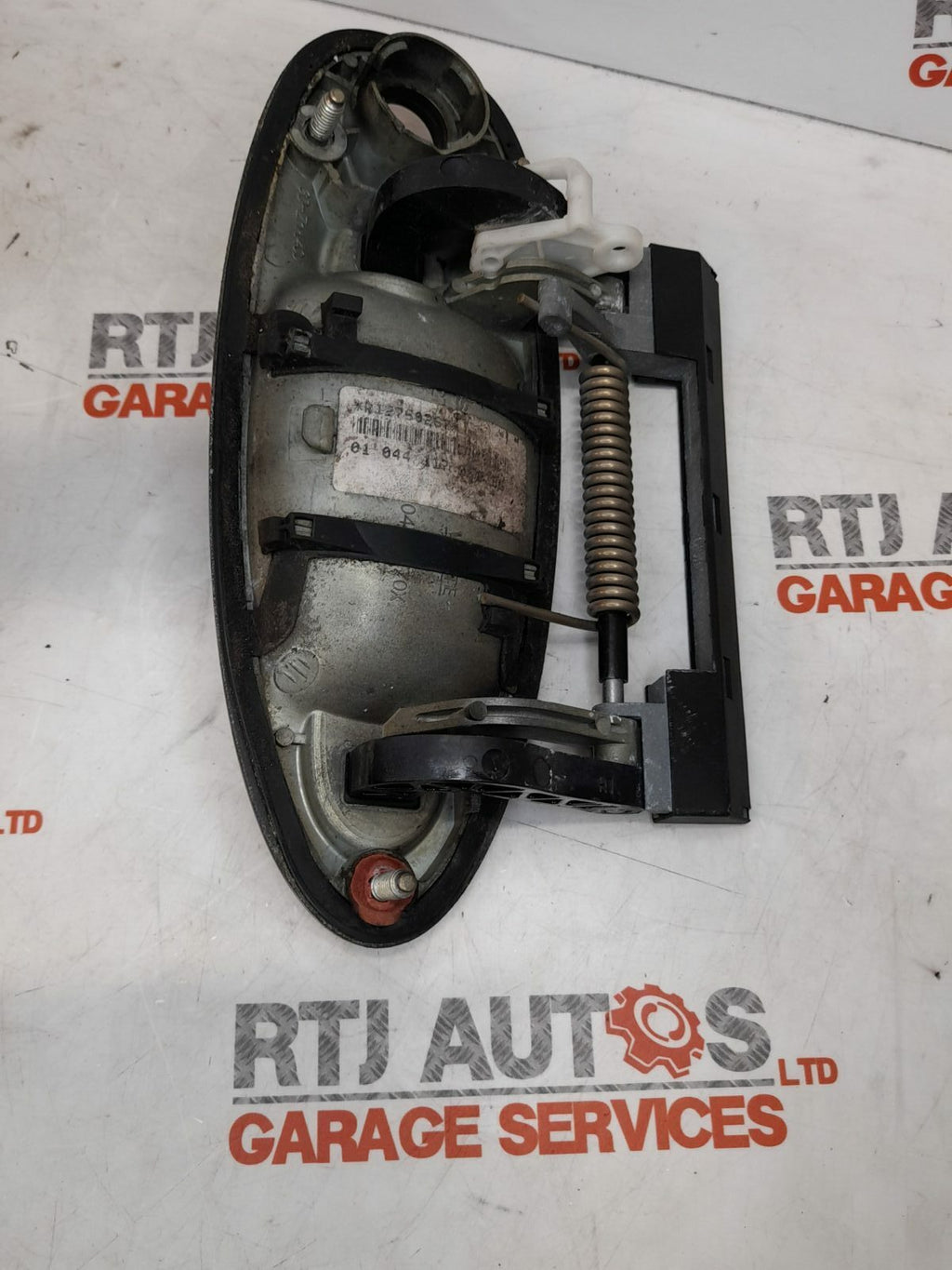Saab 93 9-3 Passenger Front Outside Door Handle Jet Black Metallic 298 12760267