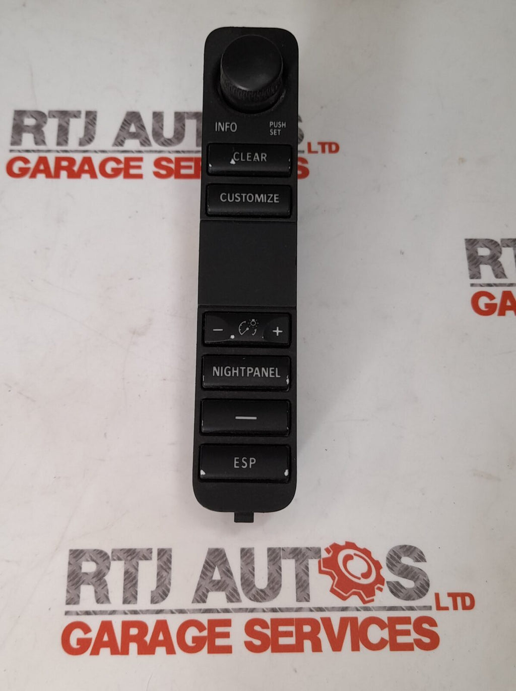 SAAB 9-3 2006 Dash Night Panel ESP Control Switch 12792588