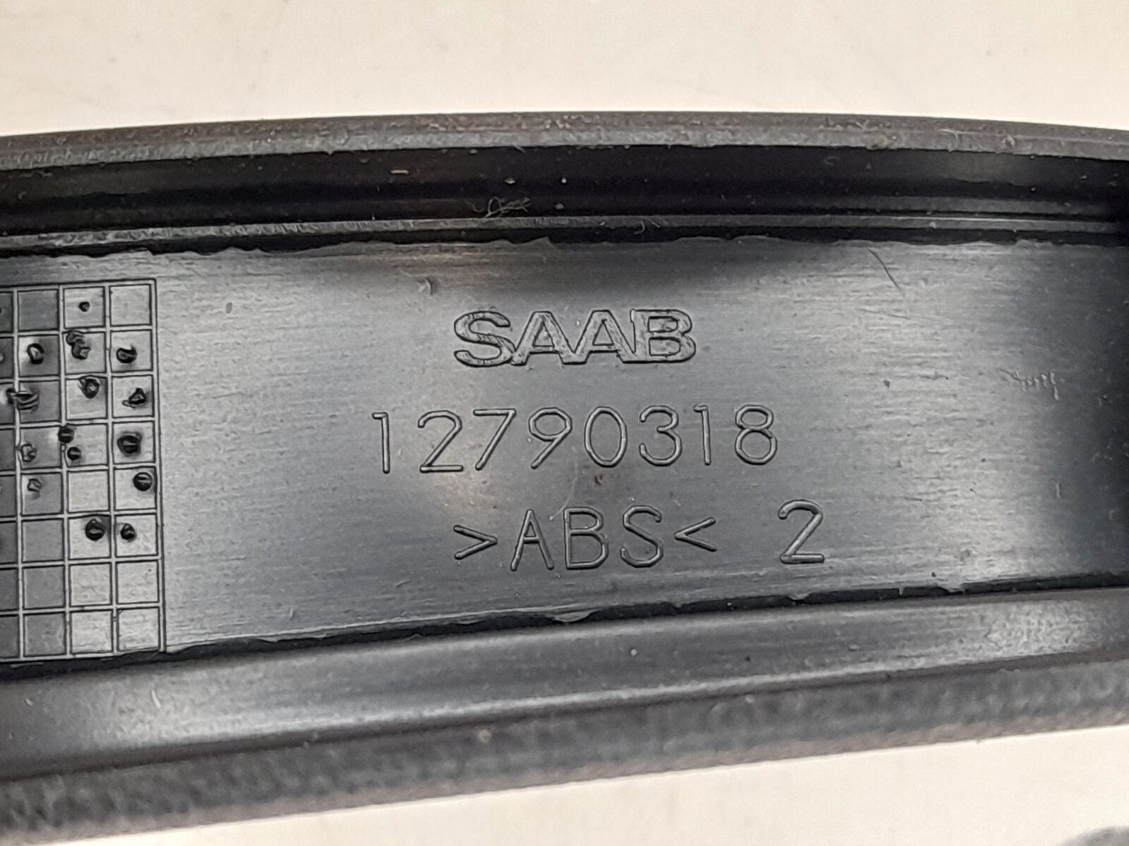 Saab 9-3 93 Centre Console Trim Handle 2003 to 2006 12790318 12779265