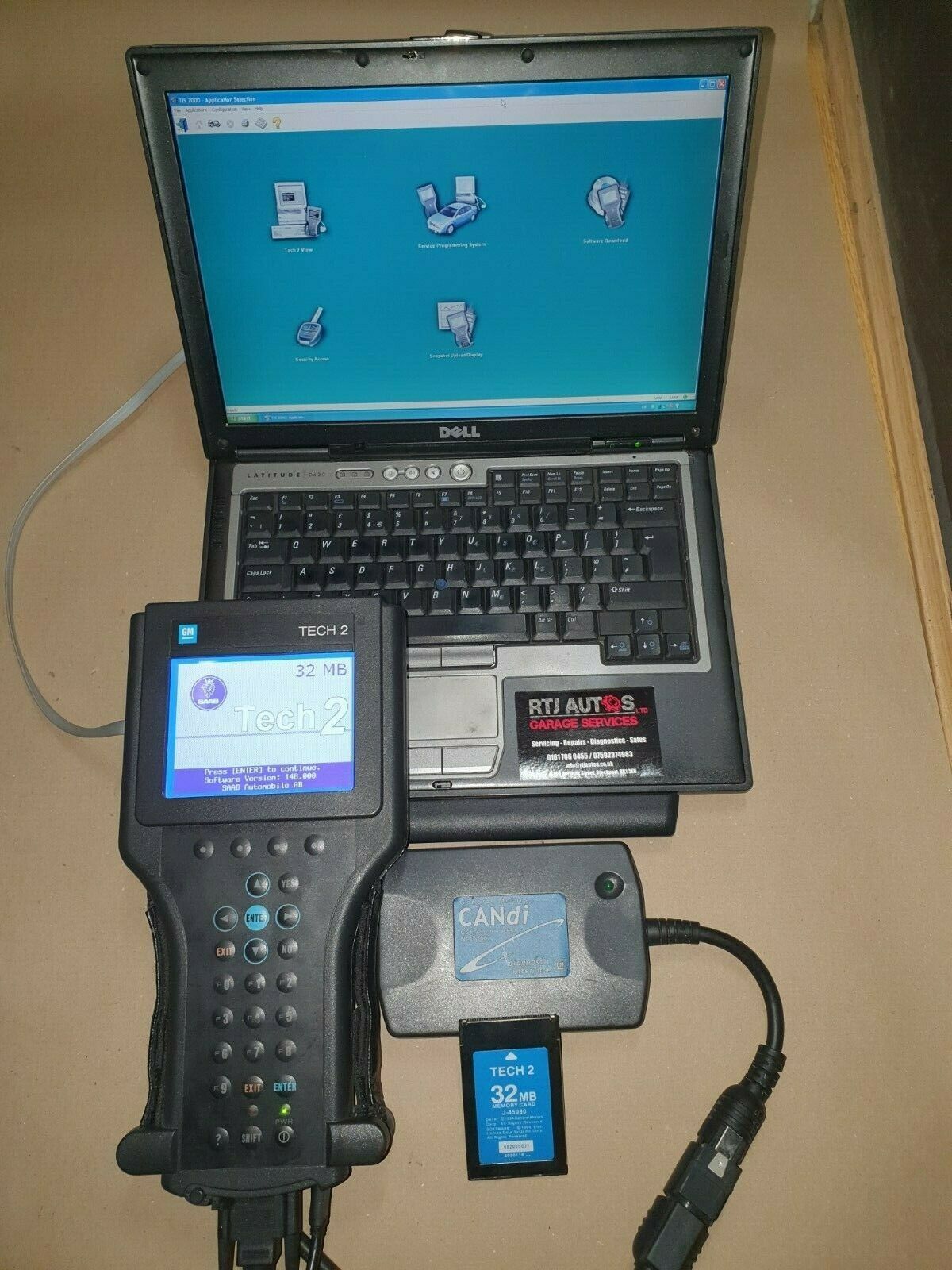 Saab TECH2 Diagnostics & Programming Manchester Northwest Stockport Cheshire