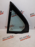 Saab 93 9-3 4D Left Passenger Nearside Rear 1/4 Window Glass 12804489