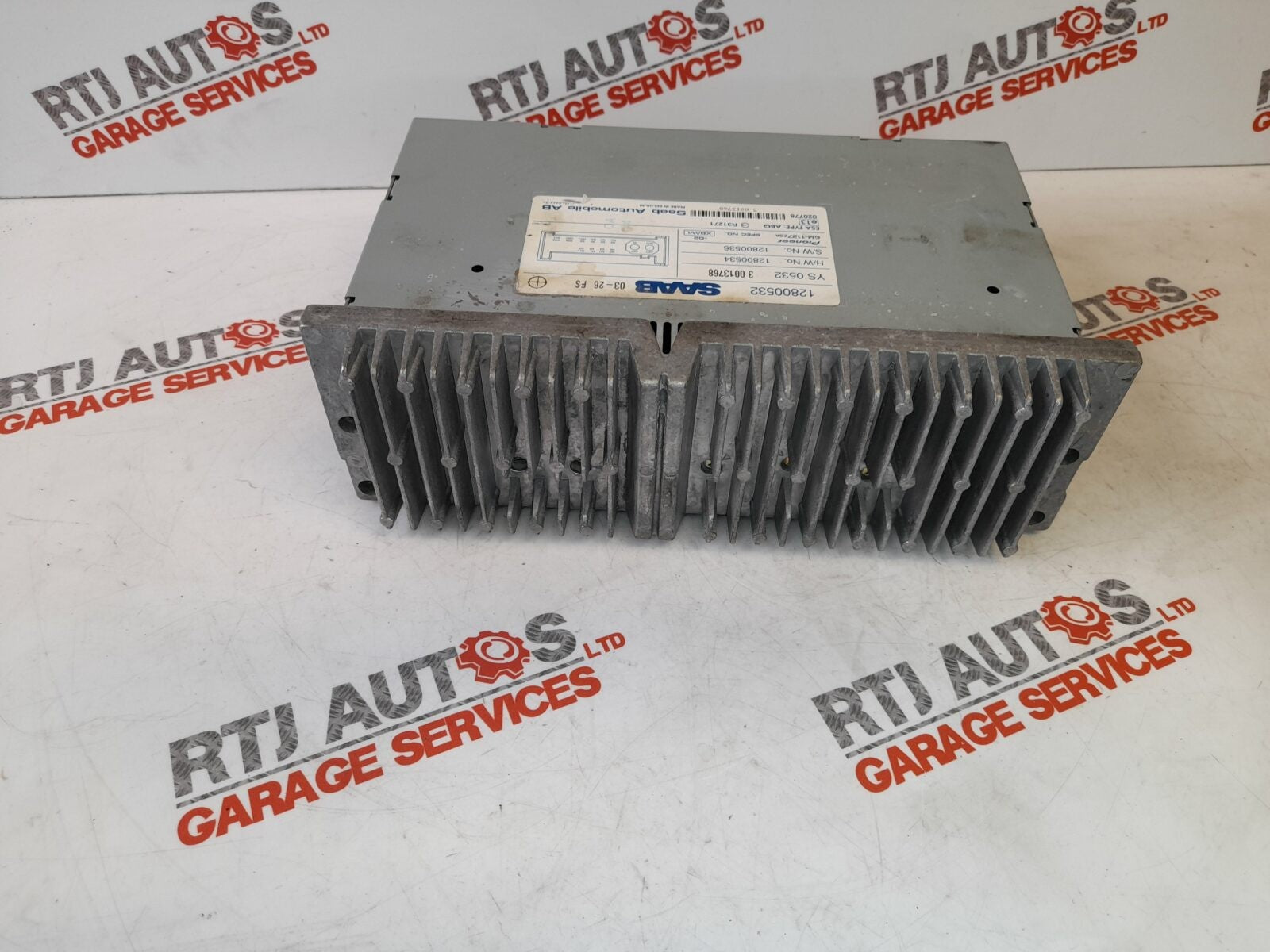 Saab 93 9-3 2003 to 2005 4D CV Booster Stereo Amplifier 12800532