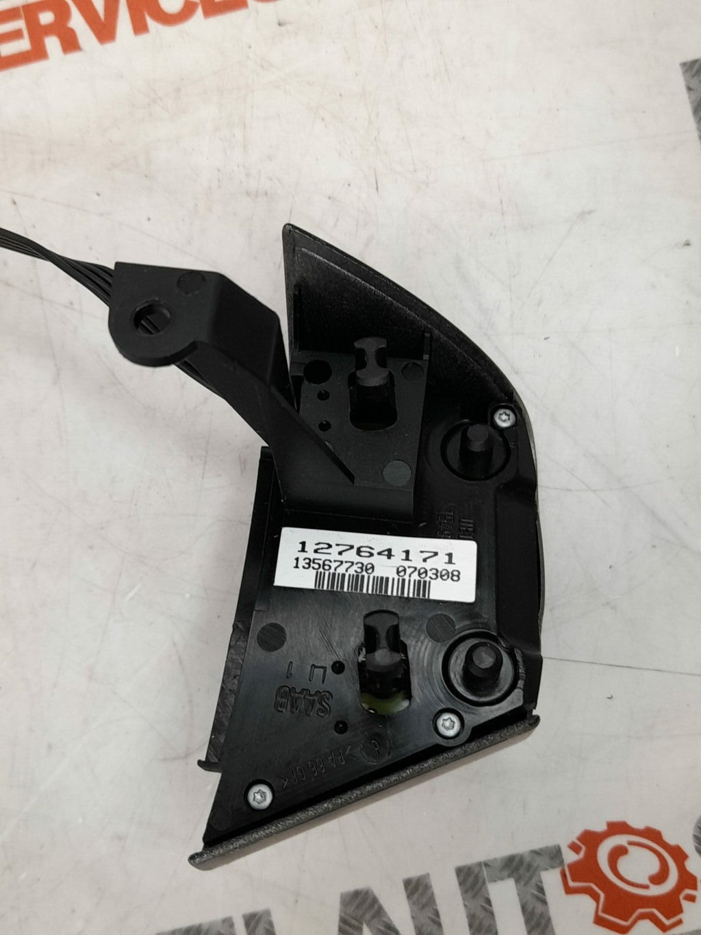 SAAB 93 9-3 2007 - 2011 Steering Wheel Switches Chrome 12764171
