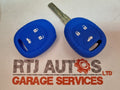 SAAB 9-5 95 98-10 9-3 93 01-03 Blue Silicone Key Fob Case Cover