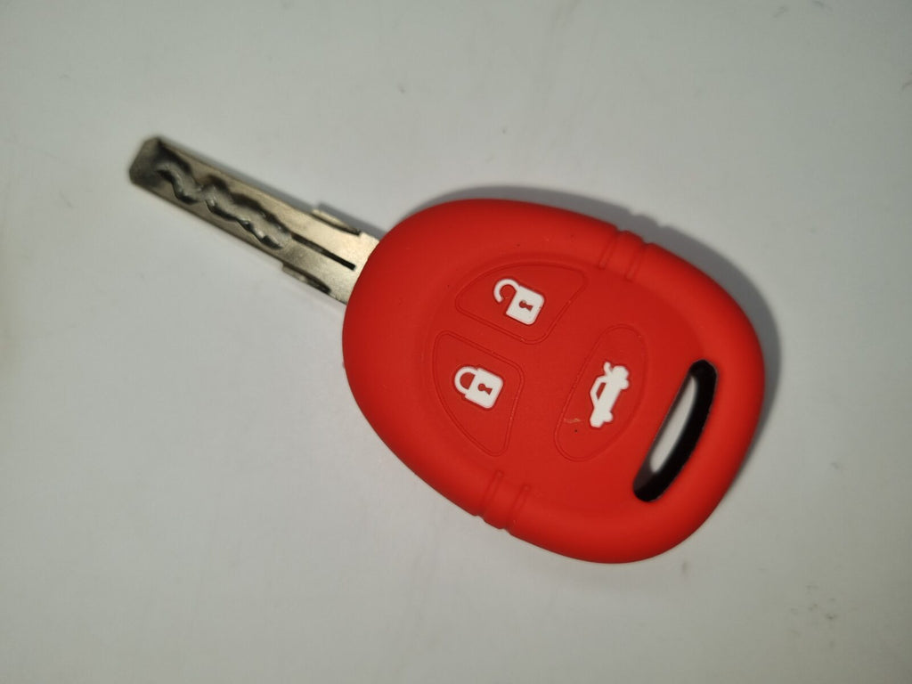 SAAB 9-5 95 98-10 9-3 93 01-03 Red Silicone Key Fob Case Cover