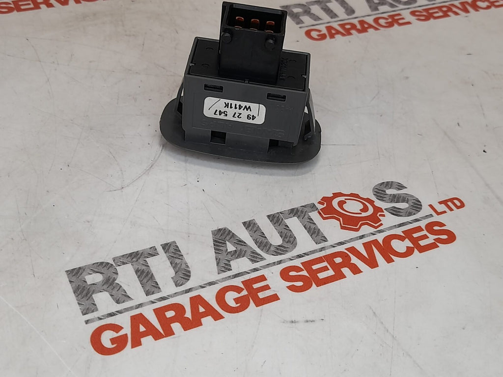 Saab 95 9-5 1998-2005 Rear Window Lift Switch Grey 4927547